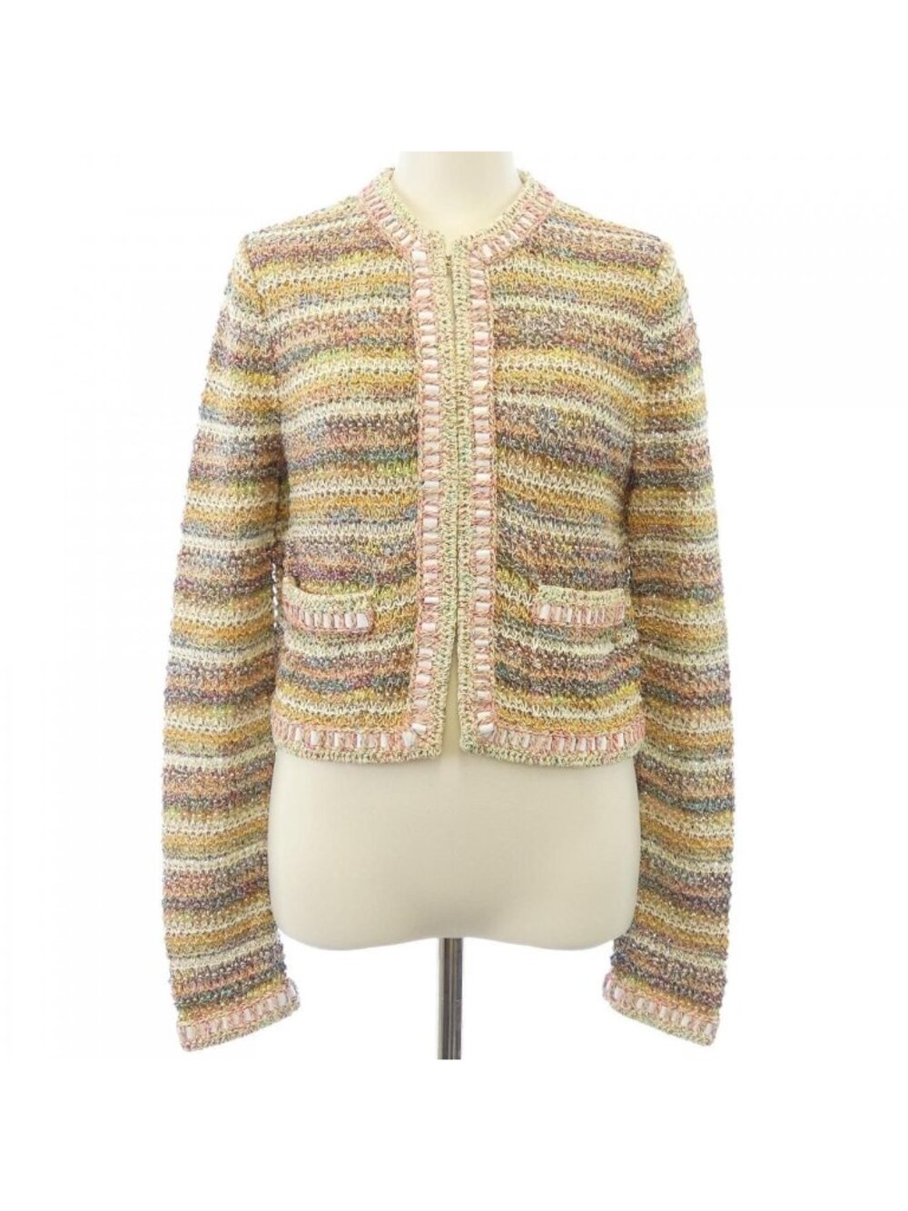 Chanel Cardigan Beige